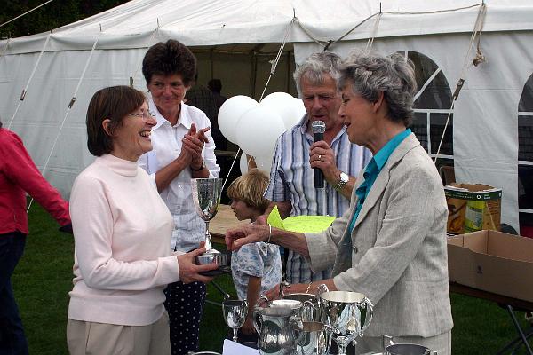prizes 1.jpg - Julia Whybrew, winner of the Hayter and Lee Cups